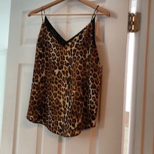 Express Leopard downtown cami